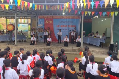 Nhà trường tổ chức lễ khai giảng năm học 2024 – 2025