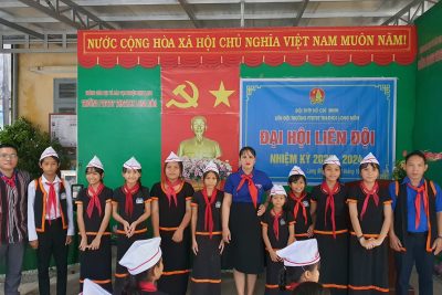 Đại hội Liên đội Trường PTDTBT TH&THCS năm học 2023 – 2024