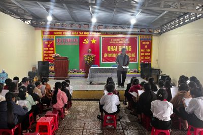 KHAI GIẢNG LỚP HỌC HÁT DÂN CA DÂN TỘC HRÊ NĂM HỌC 2025 – 2026