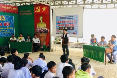 Ra mắt Câu lạc bộ văn hóa nghệ thuật truyền thống từ năm học 2022-2023.