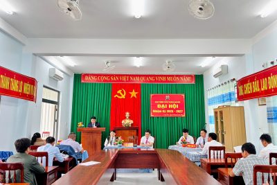 Đại hội chi bộ nhà trường nhiệm kỳ 2025 – 2027